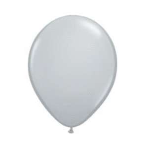  Mayflower Balloons 39118 5 Inch Fashion Gray Latex Pack Of 