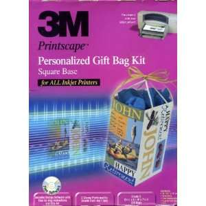   pack Personalized Gift Bag Kitfor Inkjets Square Base Electronics