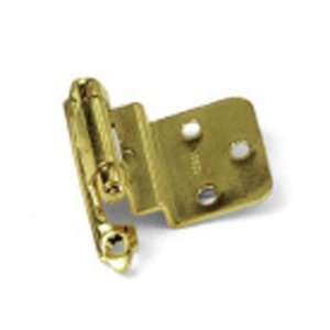  Laurey 3/8 Inset Polished Brass Self Close Hinge (25Pk 