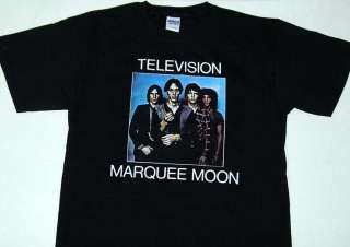 TELEVISION marquee moon T shirt (S  XL )  
