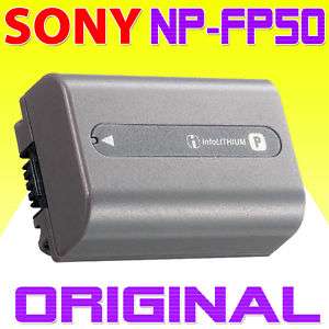 Original Sony NP FP50 NPFP50 Battery for DCR HC20, HC30  