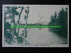 Greetings From Lake Como Pennsylvania Postcard early 1900s PA trees 