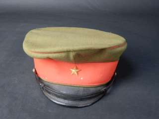 JAPANESE OLD WW2 ERA MILITARY ARMY FIELD VISOR CAP HAT STAR HELMET NO 