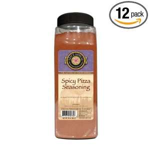 SPICE APPEAL Spicy Pizza Seasoning, 16 Ounce (Pack of 12)  