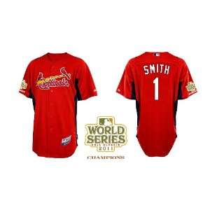  St. Louis Cardinals Authentic MLB Jerseys Ozzie Smith RED 