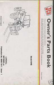 JCB Loadall Parts Book Model 504 B  