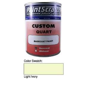 Quart Can of Light Ivory Touch Up Paint for 1984 Audi 4000 (color code 