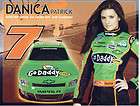 2011 Danica Patrick GoDaddy 8X10 Racing Postcard  