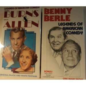   Jack Benny Milton Berle & George Burns & Gracie Allen 