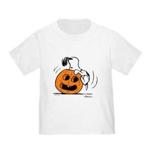 Snoopy Halloween Jack o lantern Pumpkin Toddler Shirt 