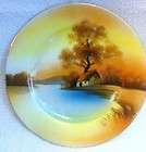 Antique Noritake Tree In The Meadow 1 Luncheon Plate 8.