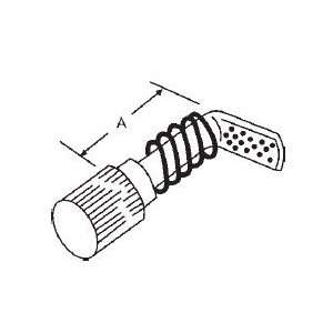  Jalousie Panel Screw, 7/8, Aluminum