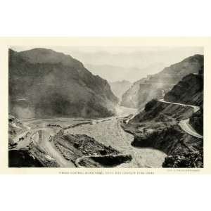  1921 Print Khyber Pass Jangi Gorge Afghanistan Asian Trade 