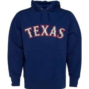  Texas Rangers Dark Royal Signature Hooded Sweatshirt 