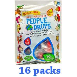 People DROPS (16 bags) 3 oz Assorted Flavors Sugar Free Hard Candies 
