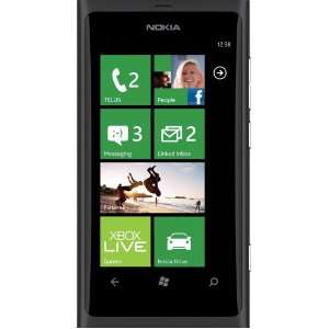  Nokia Lumia 800 Smartphone Unlocked Black Cell Phones 