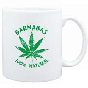  Mug White  Barnabas 100% Natural  Male Names Sports 