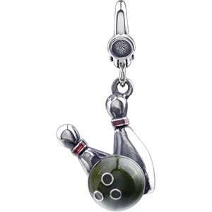   mm Bowling Pin and Ball Charm   5.76 grams. Big Sur Elegance Jewelry