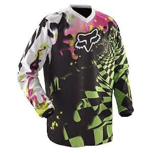    2011 Fox HC 180 Checked Out Boys Motocross Jersey Automotive