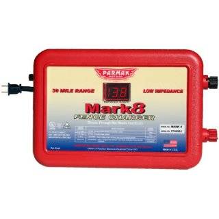Parmak MARK8 Low Impedance 110/120 Volt 30 Mile Range Electric Fence 