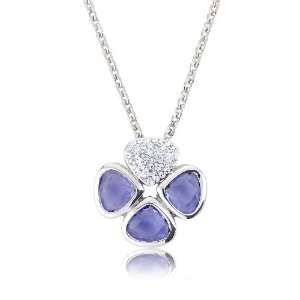  Louxor Swarovski Crystal Necklace   Deep Blue Jewelry