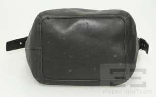 Coach Legacy Black Leather XL Duffle Shoulder Bag  