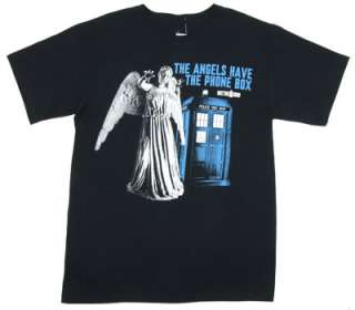 The Angels Have the Phone Box   Dr. Who T shirt  