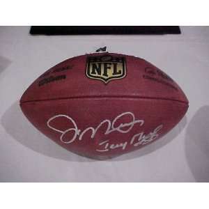Joe Montana & Jerry Rice Autographed Hand Signed Official Nfl Game 