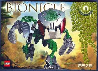 Used Lego Bionicle BOOKLET Only # 8576 Lehvak Kal  