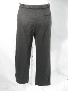 SUSAN LAZAR Gray Wool Casual Work Pants Dress Slacks 6  