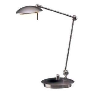  Holtkoetter Satin Nickel Adjustable Desk Lamp