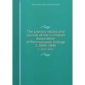  The Literary record and journal of the Linnaean 