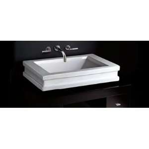  LineaAqua Colonia 26 x 16 x 6 Luxury White Ceramic Sink 