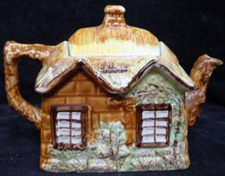Ye Olde Cottage Price Kensington Ware Figural Teapot  