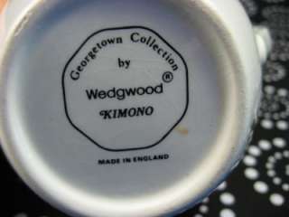 Wedgwood Kimono Georgetown Collection Creamer NICE  