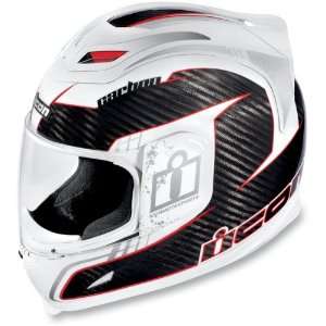  Icon Airframe Carbon Lifeform Helmet   3X Large/White 