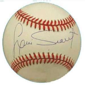 Luis Tiant Autographed Baseball 