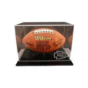  Kansas City Chiefs Black Acrylic Football Display Sports 