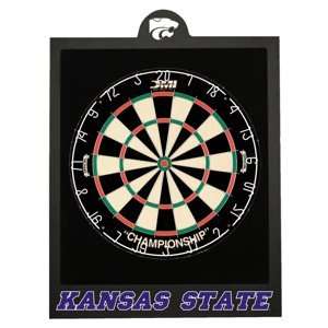  Kansas State Wildcats Dartboard Backboard Sports 