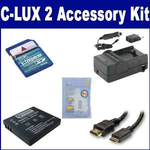 Leica C LUX 2 Digital Camera Accessory Kit includes ZELCKSG Care 