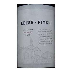  2009 Leese Fitch Merlot 750ml Grocery & Gourmet Food