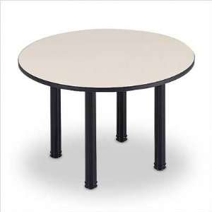   Table with Designer Base Top Color Bronze Legacy, Edge Color Khaki