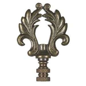  Scrolled Loop Lamp Shade Finial