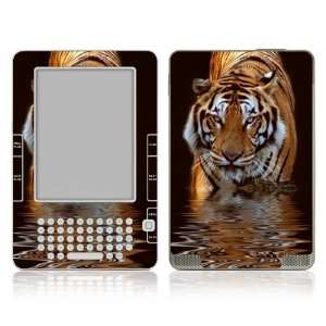   Kindle DX Skin Decal Sticker   Fearless Tiger 