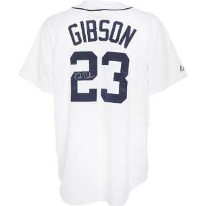 Kirk Gibson Autographed Jersey  Details Detroit Tigers, White 