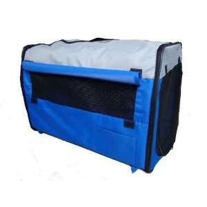  Blue Folding Zippered Easy Pet Crate   SM