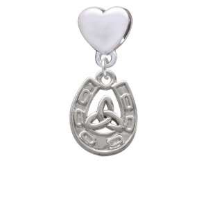   with Trinity Knot European Heart Charm Dangle Bead [Jewelry] Jewelry