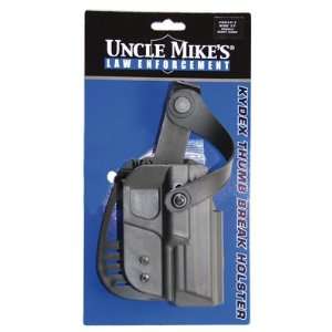  Kydex Thumb Break Paddle Holsters Size 17 Black Right Hand 