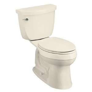 Cimarron Comfort Height Two Piece Elongated Toilet in Almond Finish 