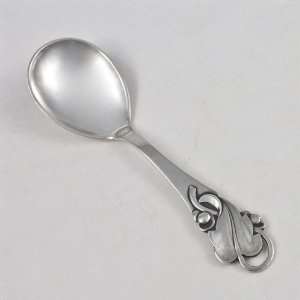  Sugar Spoon by KOHR, Sterling, Leaf Motif